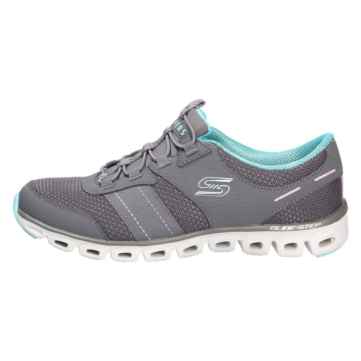 (20202439) grau charcoal Sneaker Blue (1-tlg) Skechers lt.
