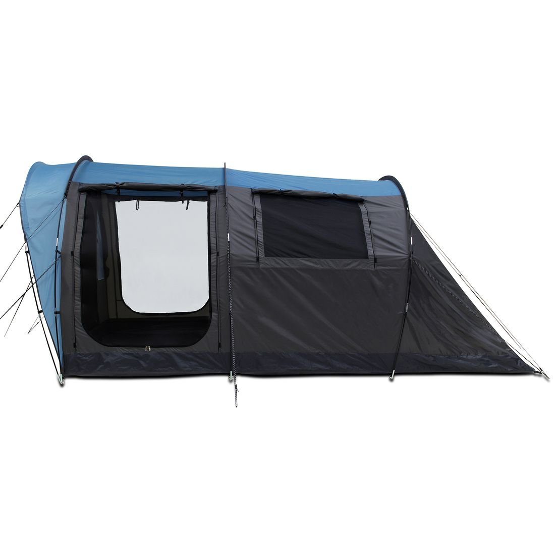 yourGEAR Tunnelzelt yourGEAR Zelt Bora 4 Personen Tunnelzelt Familienzelt Stehhöhe 5000mm, Personen: 4