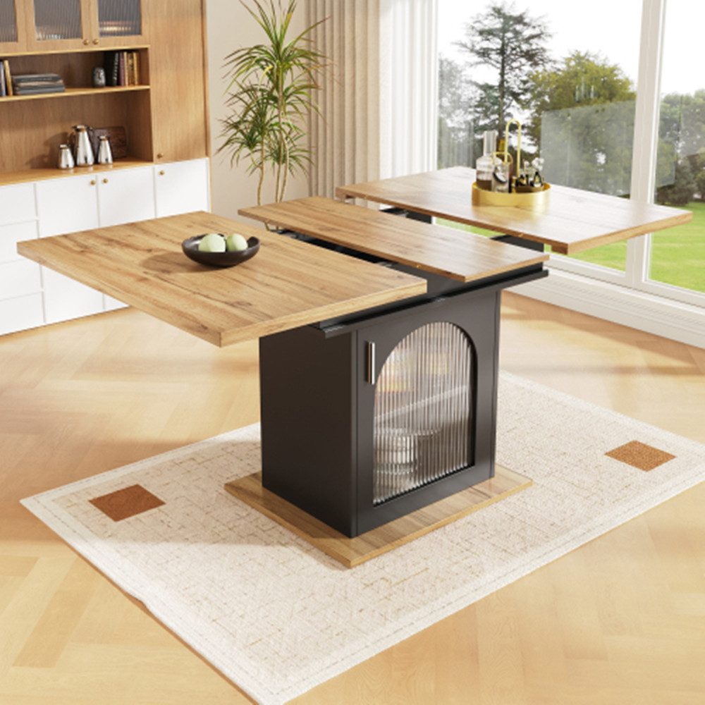 XDeer Esstisch Esstisch Teleskoptisch(140×80cm), Ausziehbarer Esstisch günstig online kaufen