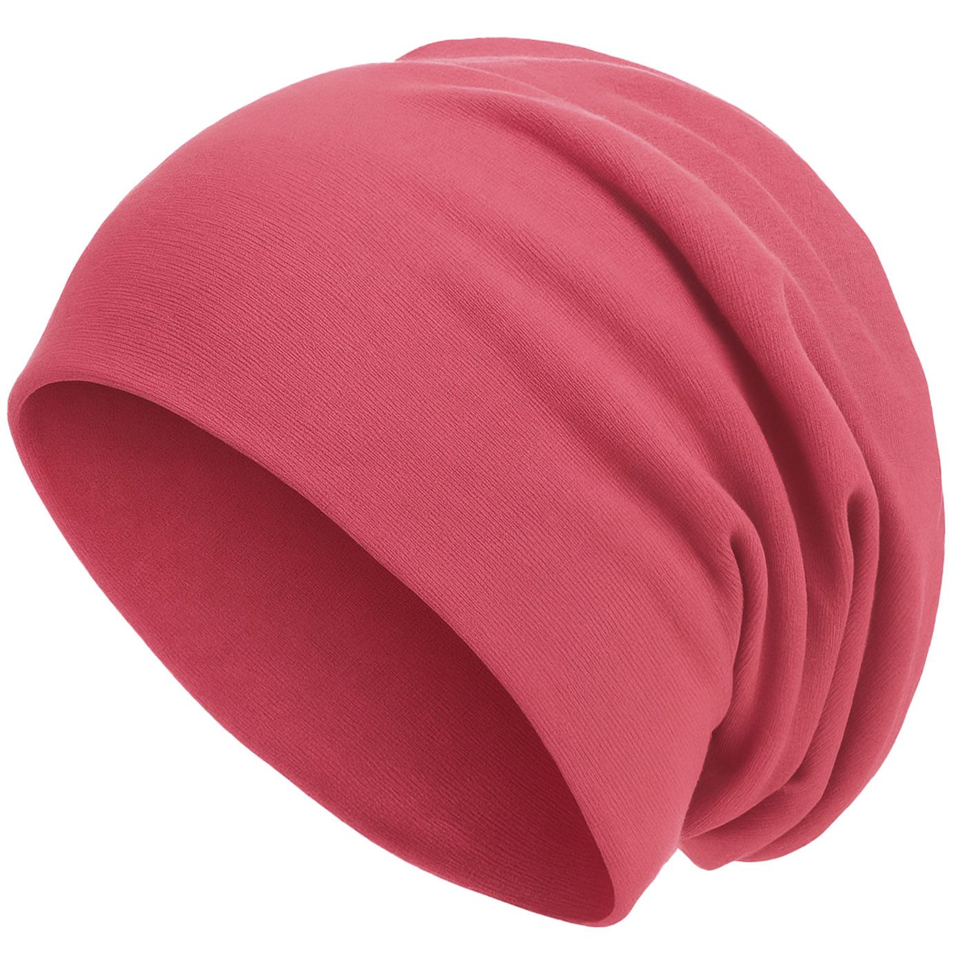 style3 Beanie (1-St) Mütze Damen Herren Haube Sommer Herbst XXL Chemo Schlafmütze Cap
