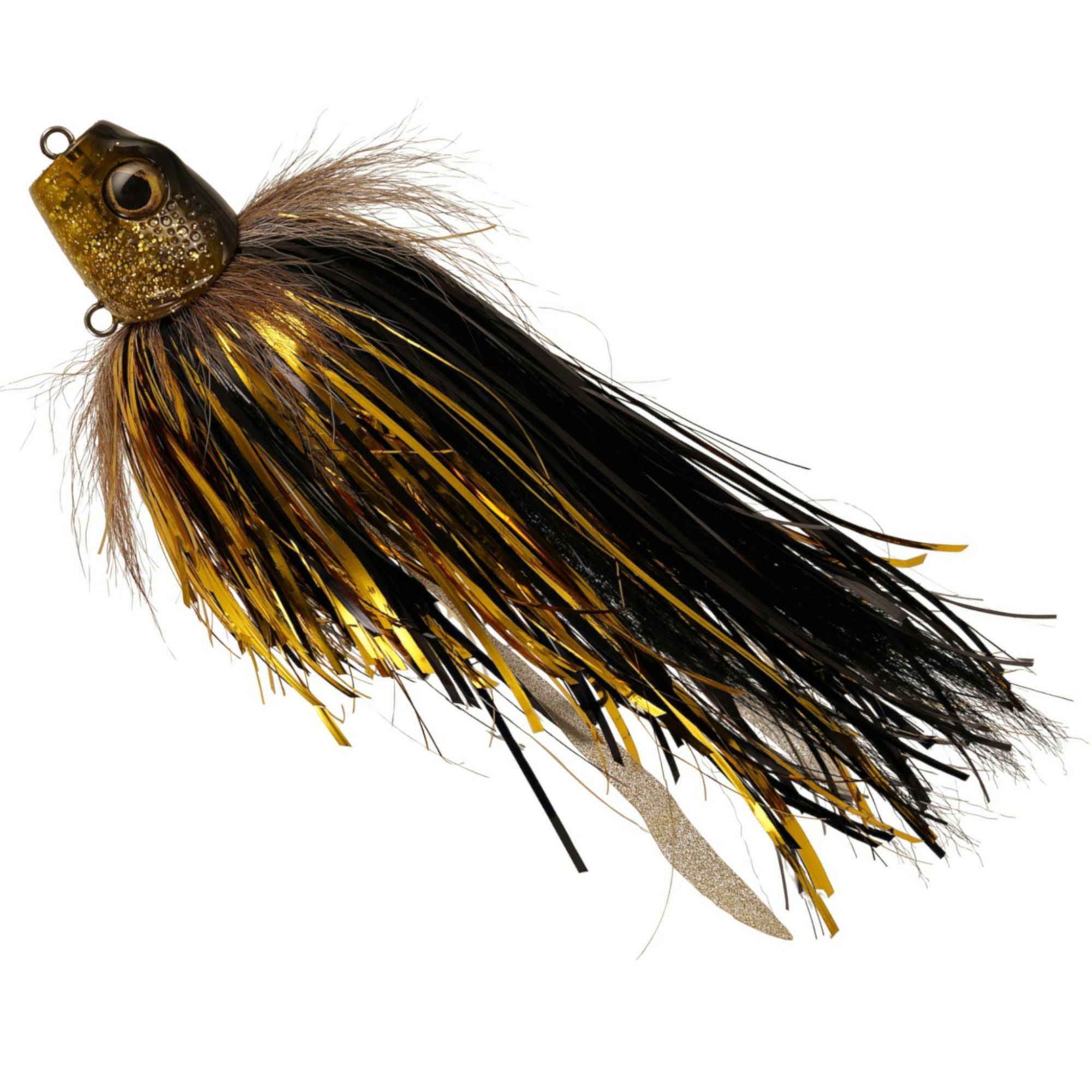 Kunstköder Monsterfly 22Cm 44G Slow Sinking Gold Rain 1Pc