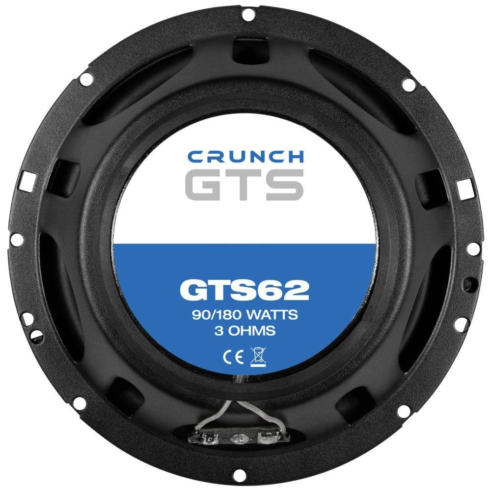 16.5 Koax GTS GTS-62 Auto-Lautsprecher cm Crunch
