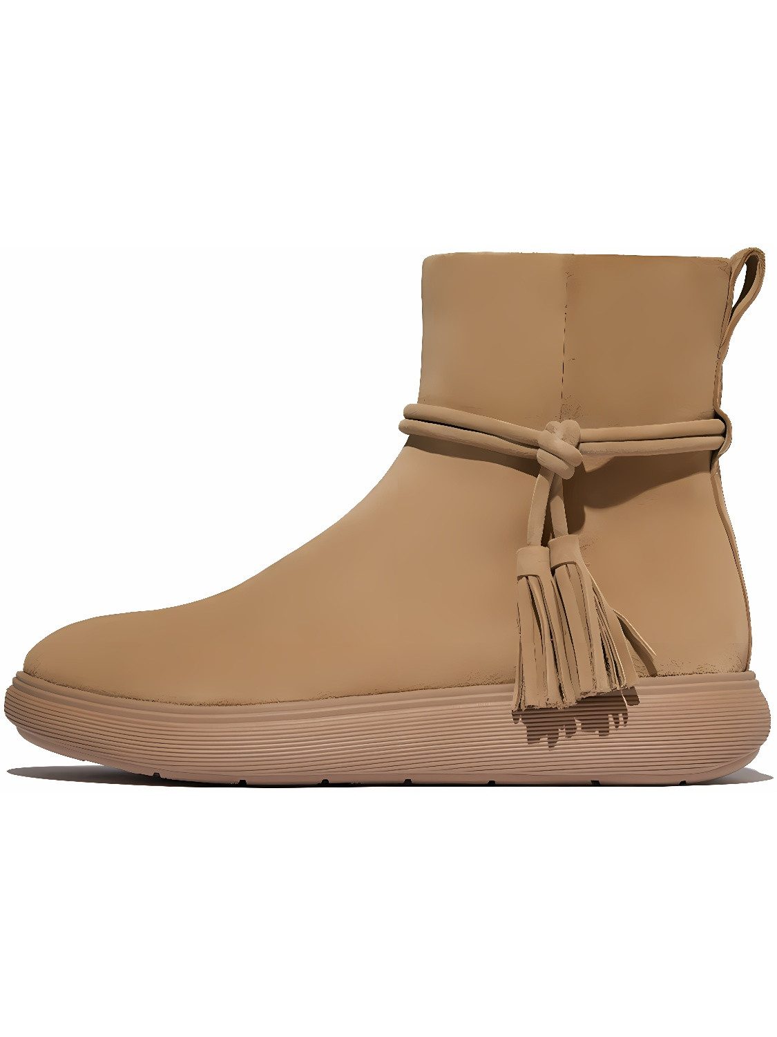 Fitflop IQ-Comff Tassel Suede Short Boots Stiefel