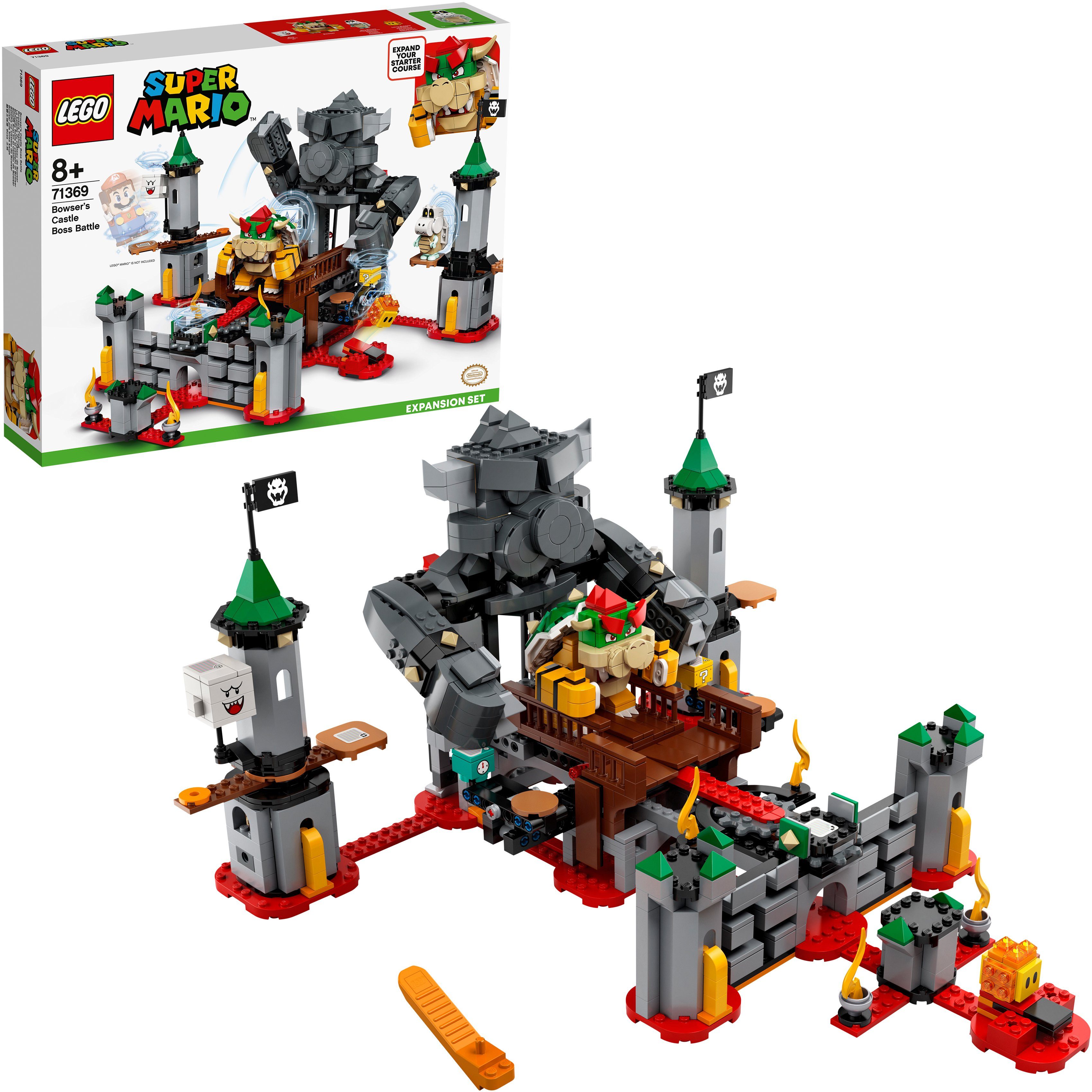 Image of LEGO 71369 Bowsers Festung – Erweiterungsset Bausatz, Mehrfarbig