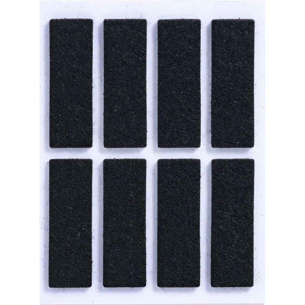 HERMA Etiketten 15187 - Filzgleiter - schwarz