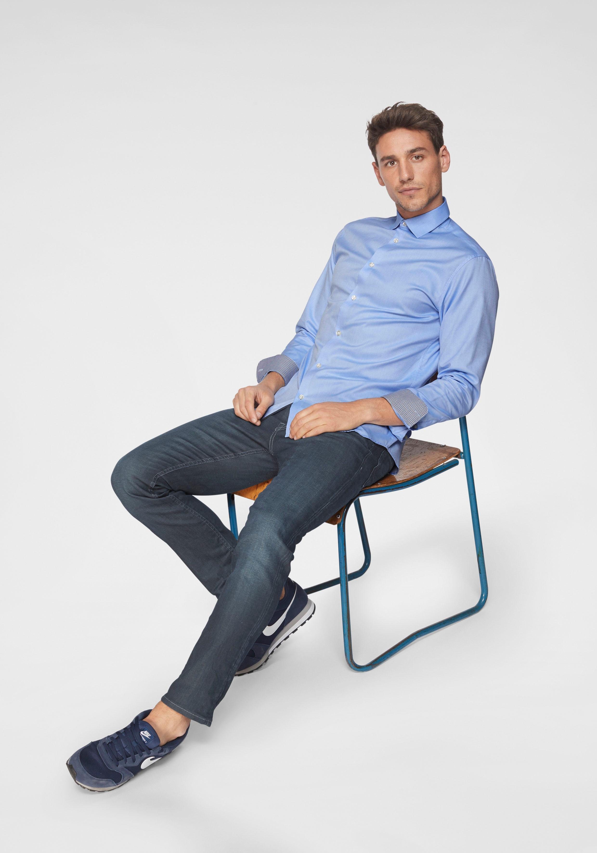 Selected Langarmhemd SLHSLIMNEW-MARK SHIRT LS NOOS