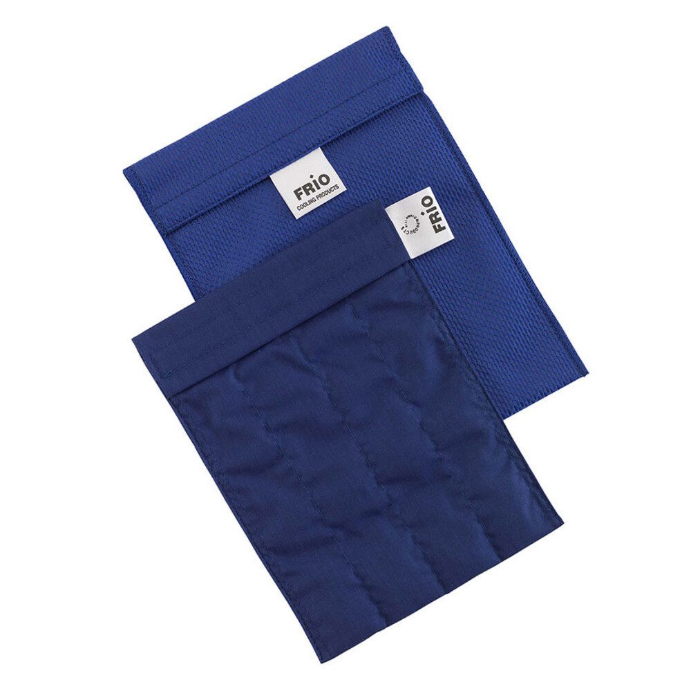 FRIO Kühltasche große Tasche 14 x 19 cm Blau, 1 l, Kühltasche, Medikamente unterwegs kühlen, Reisetasche für Medikamente