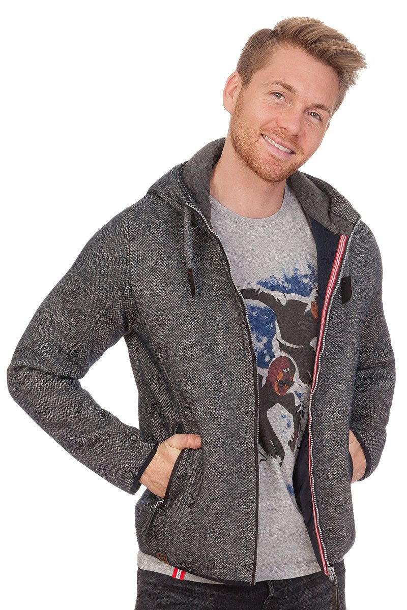 Outdoorjacke Outdoorjacke Herren - BOCK - marine/schwarz