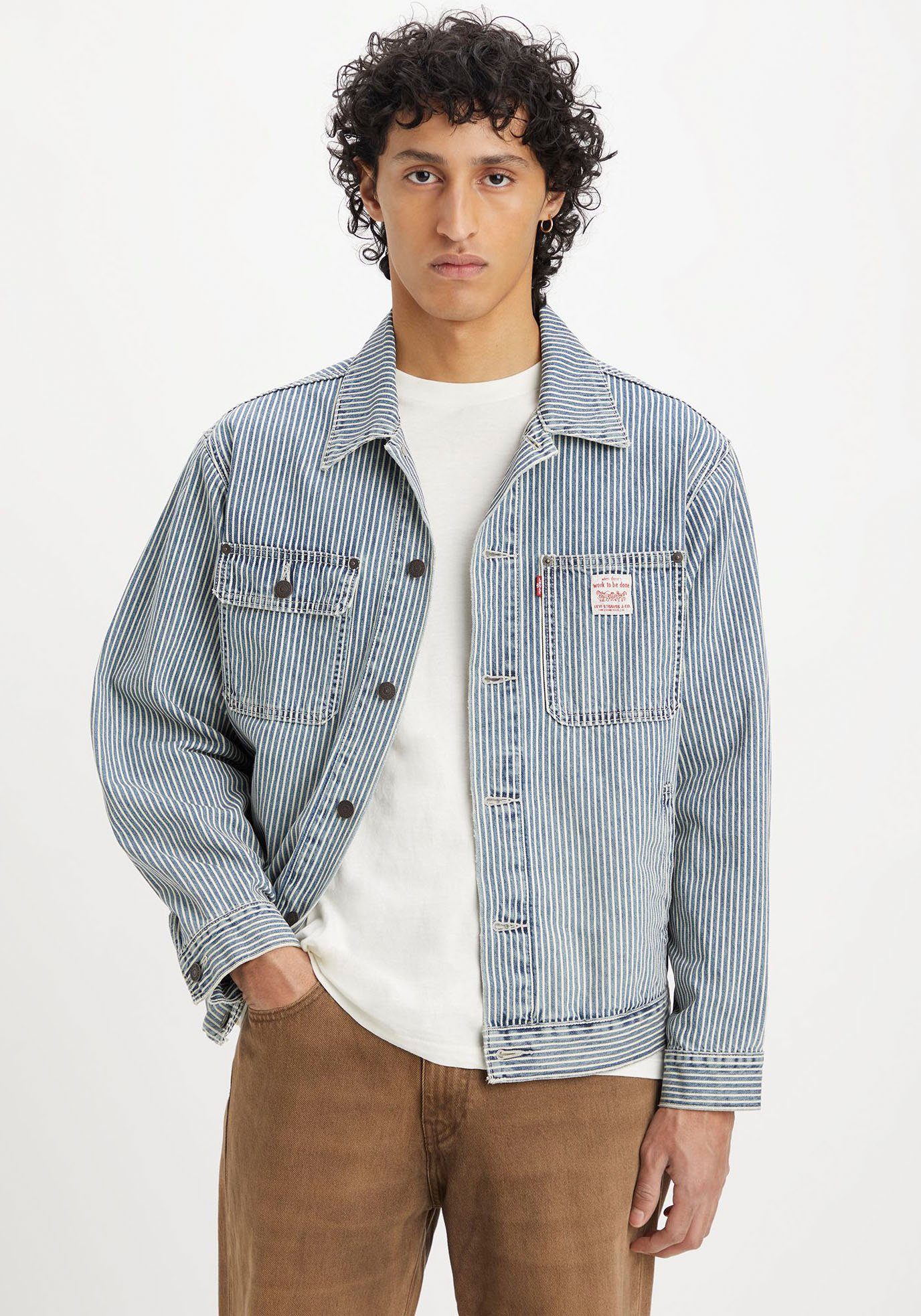 Levi's® Jeansjacke SUNRISE TRUCKER indigo white