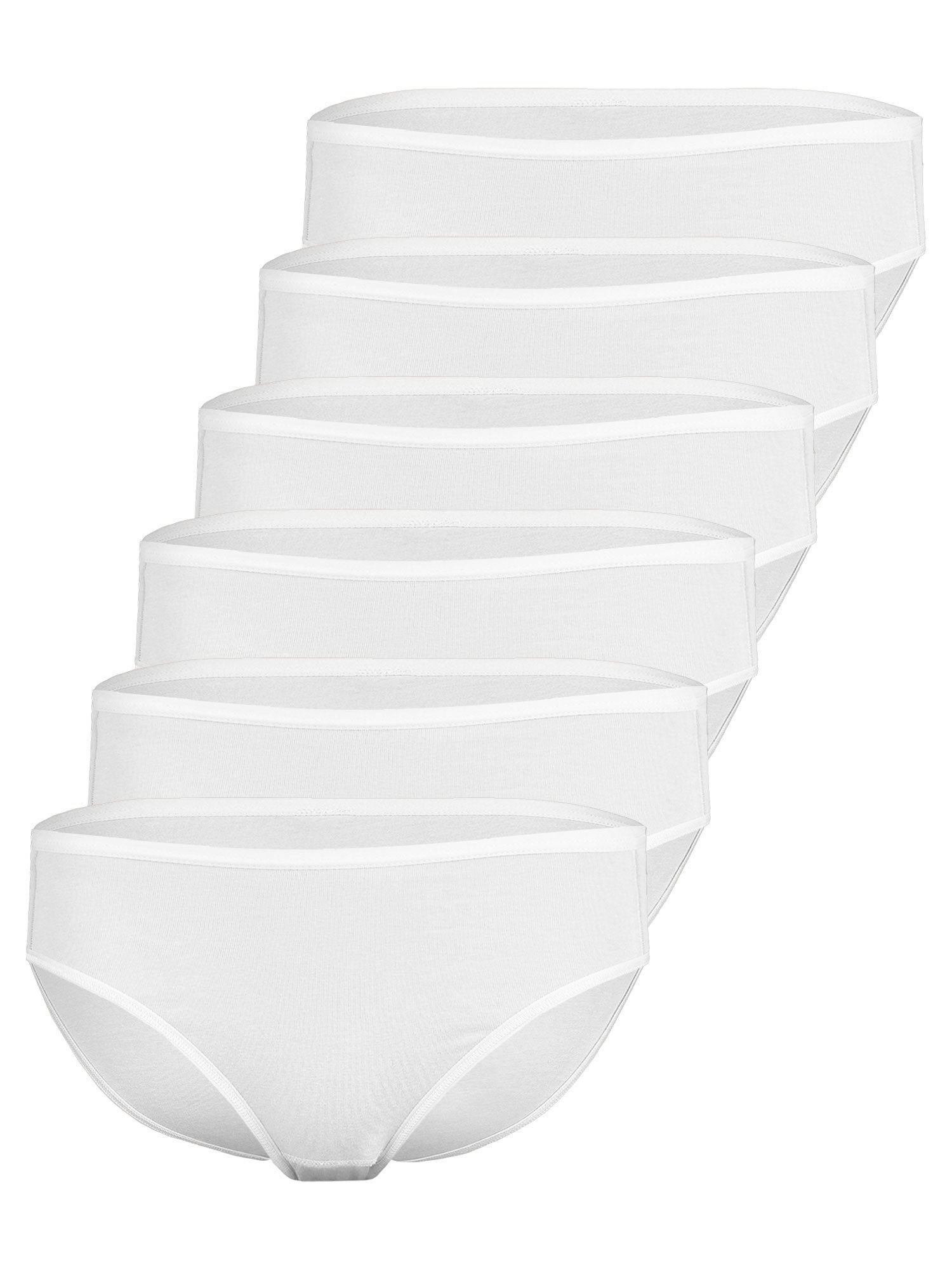 Hüftslip 6er Pack Hüftslip Fine Cotton