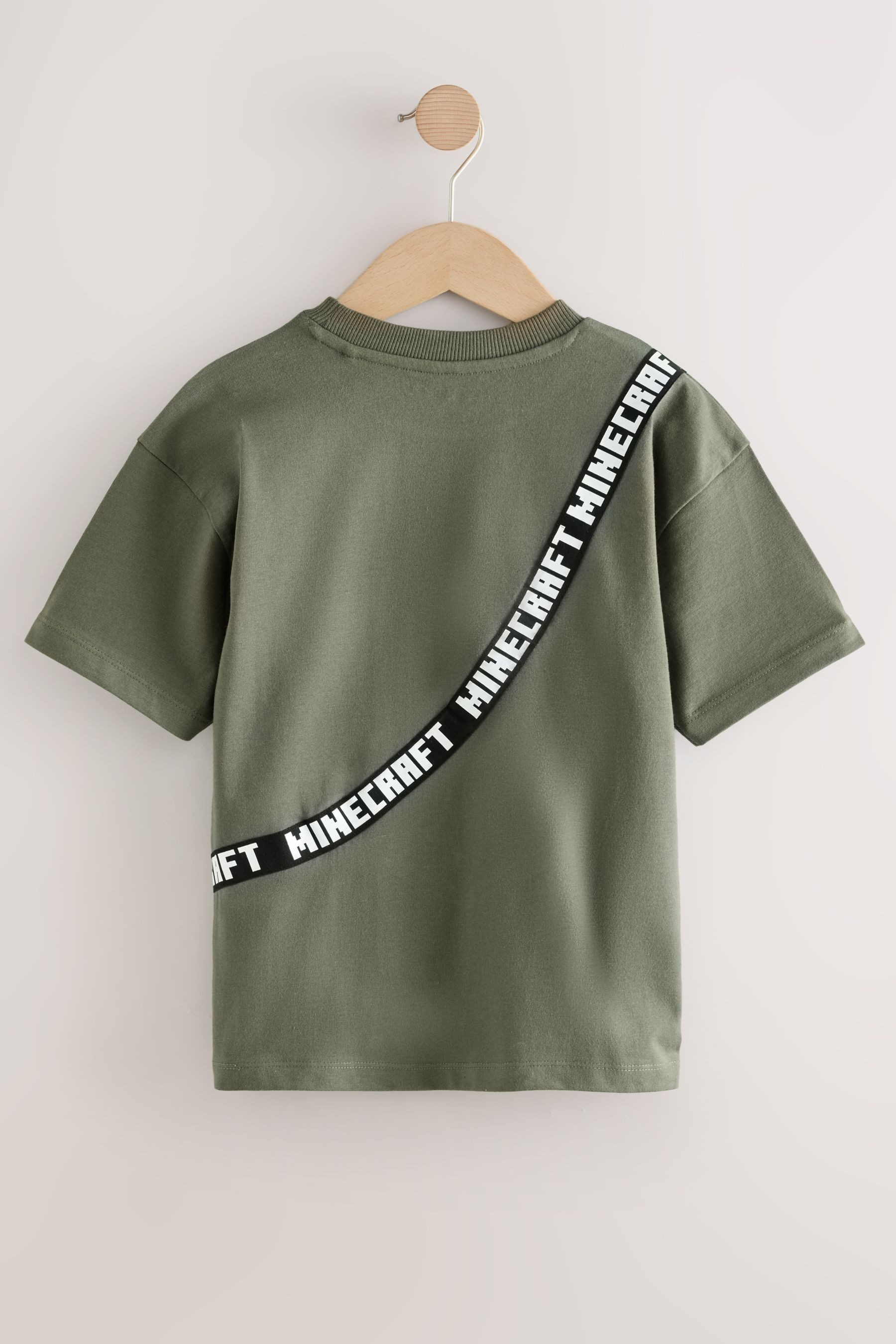Next T-Shirt Lizenziertes T-Shirt Minecraft Tasche günstig online kaufen