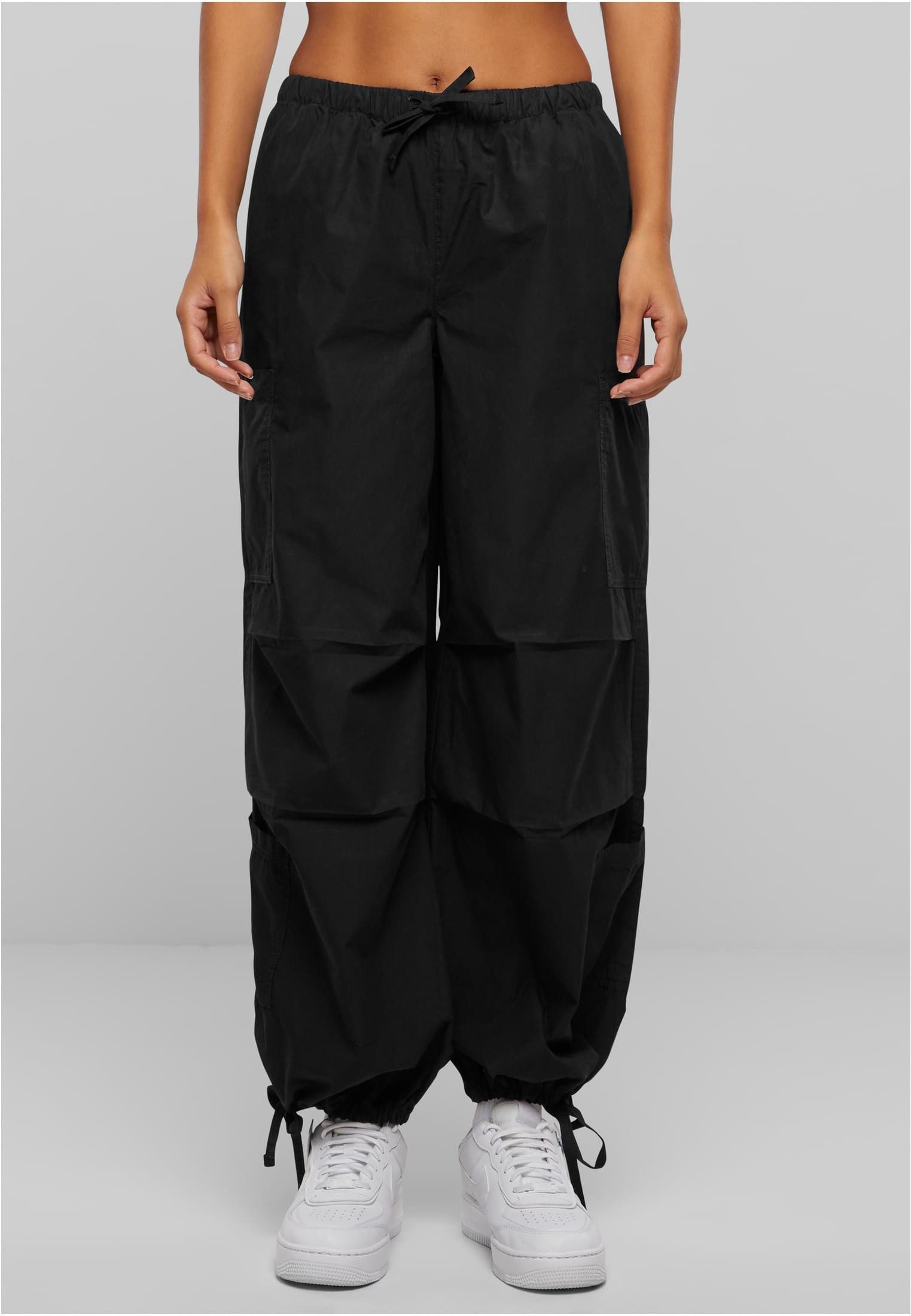 URBAN CLASSICS Funktionshose Ladies Cotton Cargo Parashute Pants Damen Hose günstig online kaufen