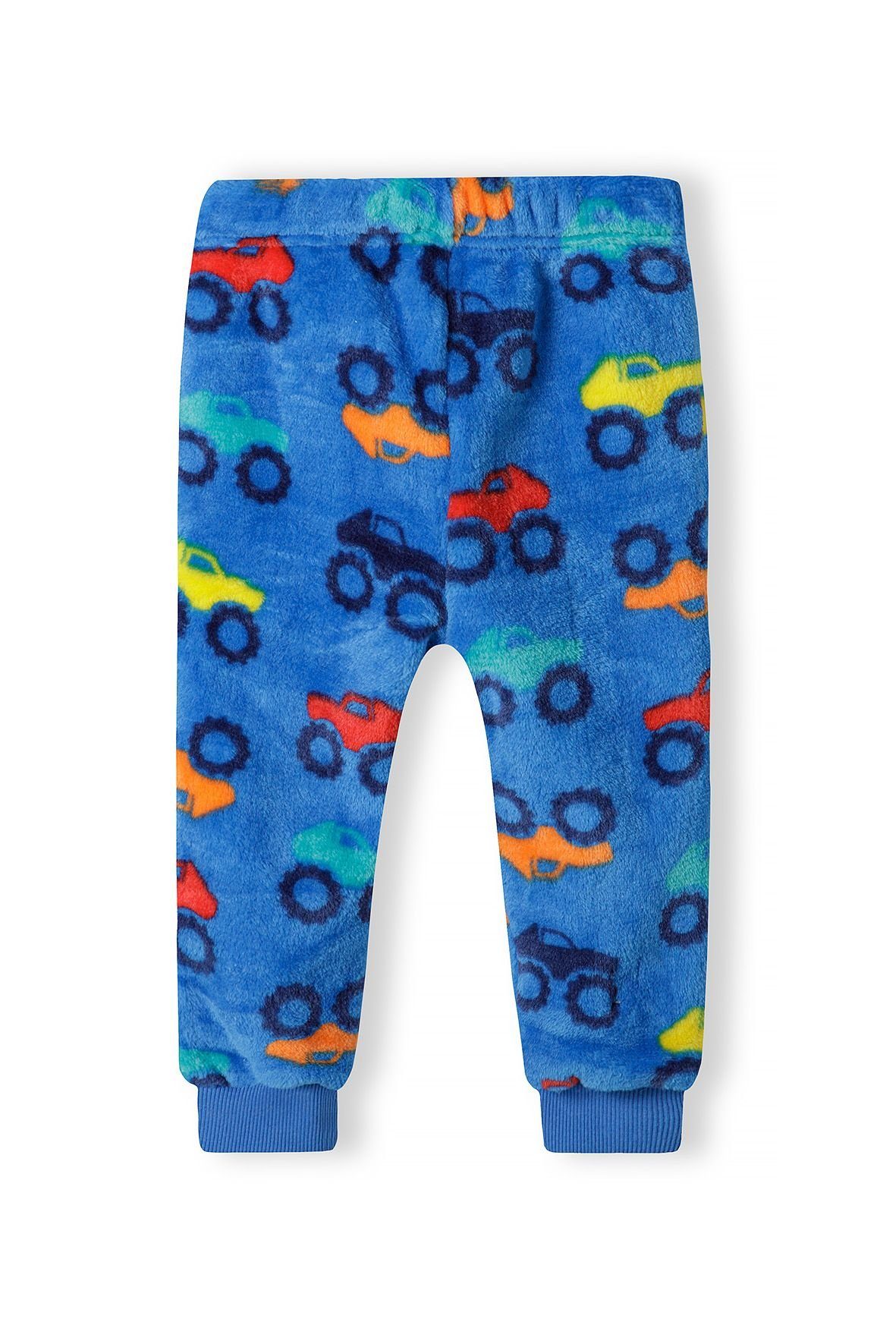 MINOTI Pyjama Königsblau Teddyfleece aus (12m-8y)