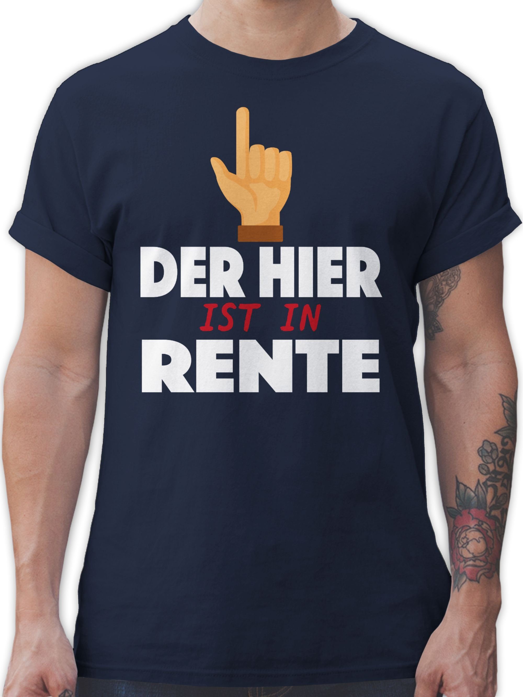 T-Shirt Der hier ist in Rente