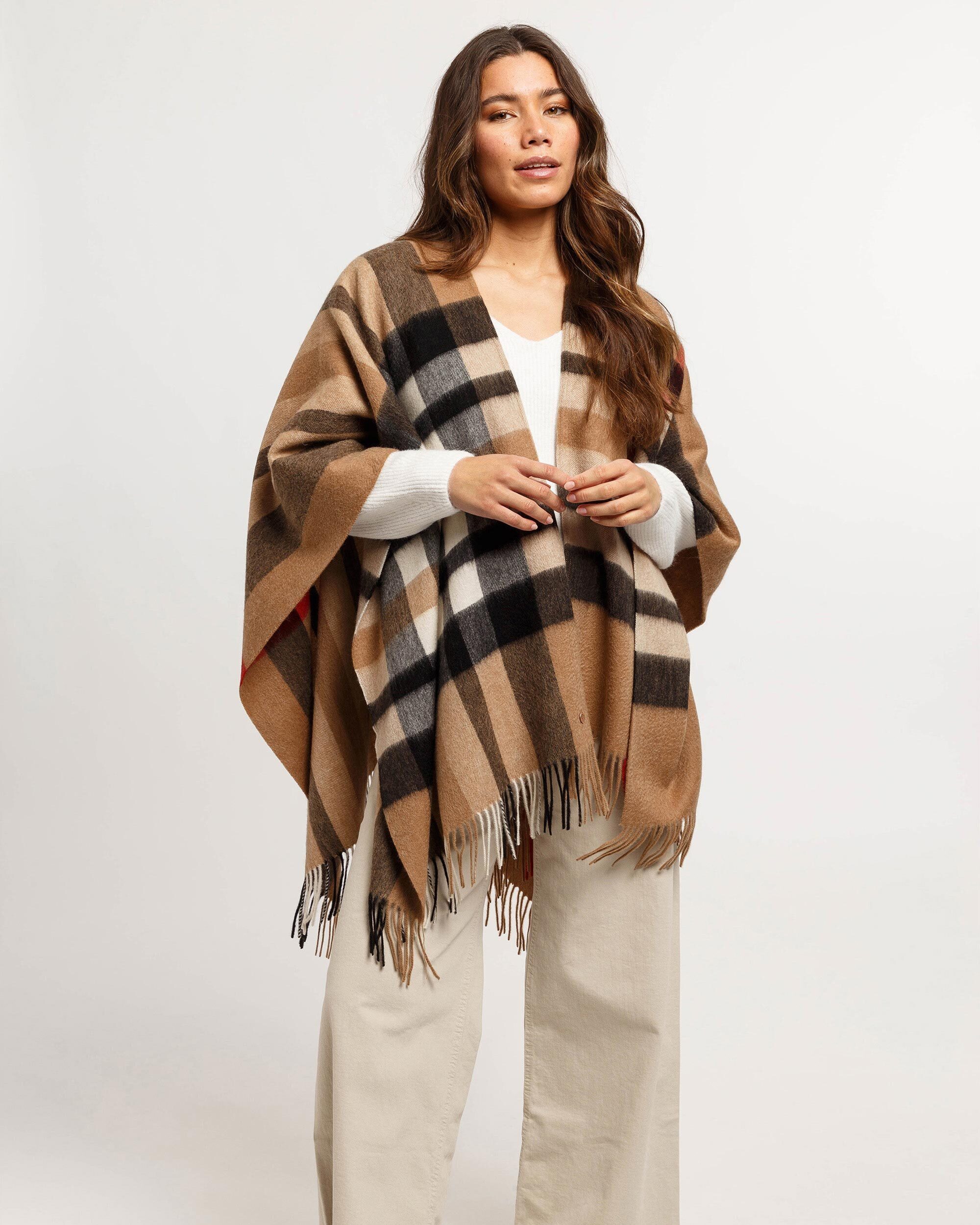 Fraas Poncho Wollponcho