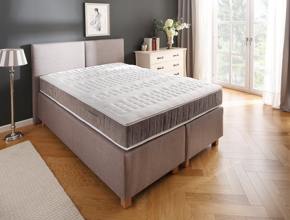 Boxspringmatratze »Clemens Braun«, DELAVITA, 24 cm hoch, 448 Federn, bietet den optimalen Wohlfühlkomfort!