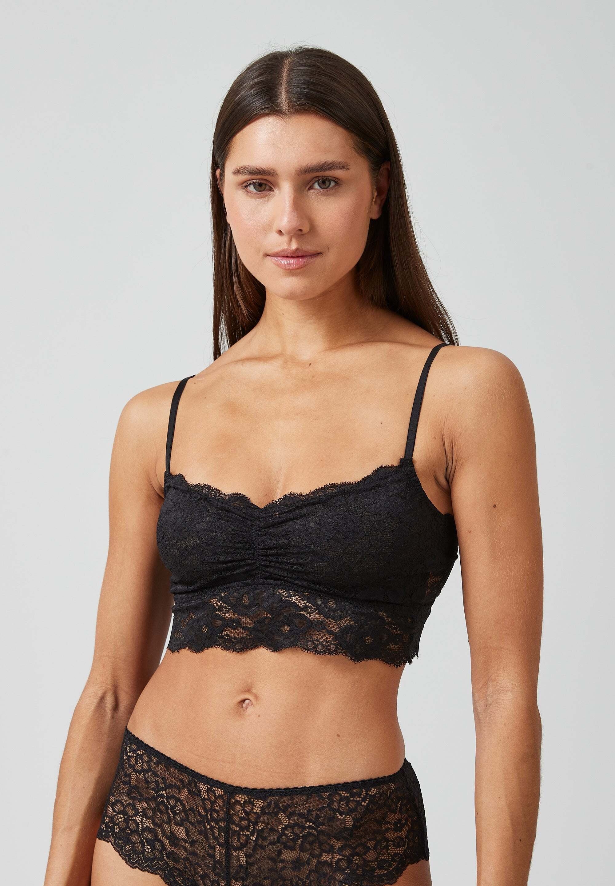 SNOCKS Bustier Spitzen-BH Damen (1 Stück, 1-tlg., 1 Stück) Soft Bustier ohne Bügel aus Spitze, Dessous – Bild 2 von 5