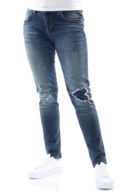 LTB Boyfriend-Jeans LTB Damen Jeans MIKA C Miso Wash Mittelblau