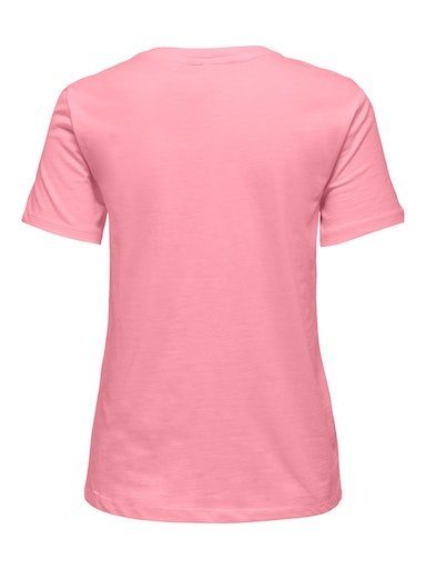 ONLY Kurzarmshirt ONLCLEMENTINE REG JRS SIMPLE Pink Print:Pure S/S Candy TOP BOX