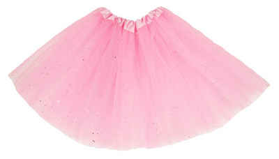 Das Kostümland Kostüm Glitzer Petticoat 40 cm - Rosa