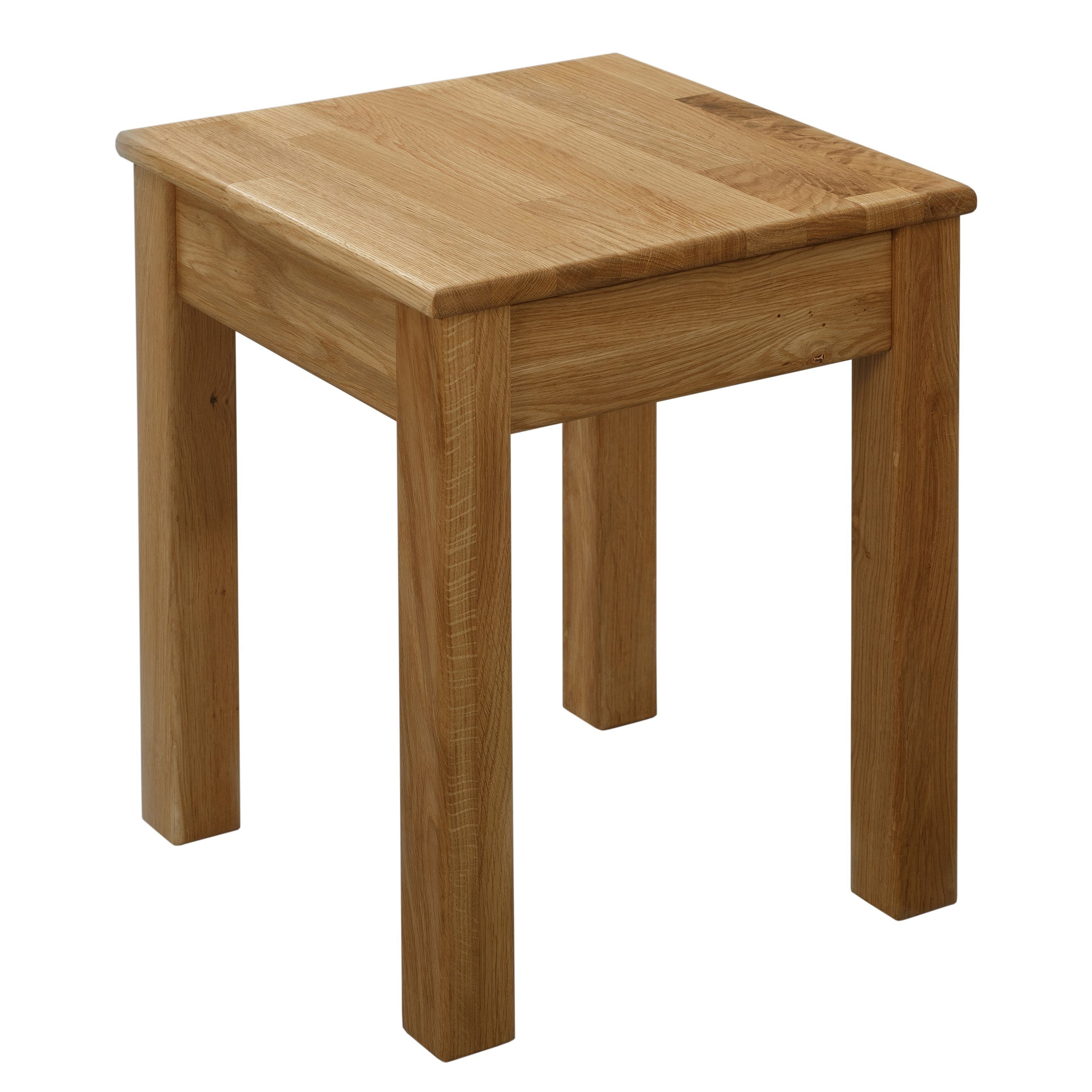 Krok Wood Hocker 1x Hocker Tomas aus Massivholz günstig online kaufen
