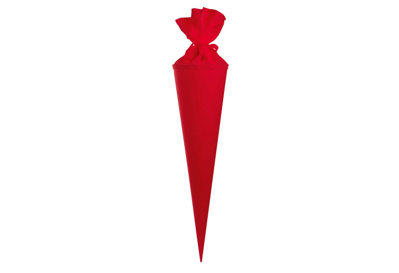 Goldbuch Schultüte Goldbuch Bastelschultüte rot, Filzverschluss - 70cm, Verschluss Filz