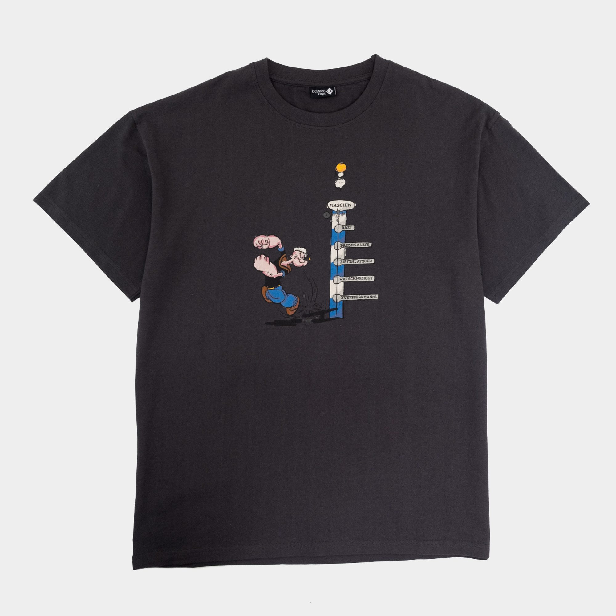 Bavarian Caps T-Shirt Bavarian Caps T-Shirt Popeye haut den Lukas (T-Shirt, T-Shirt)