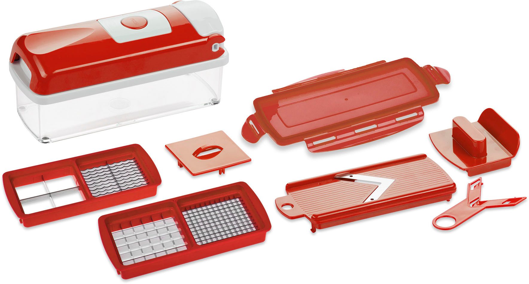 Genius Gemüseschneider Nicer Dicer smart, 7-teilig