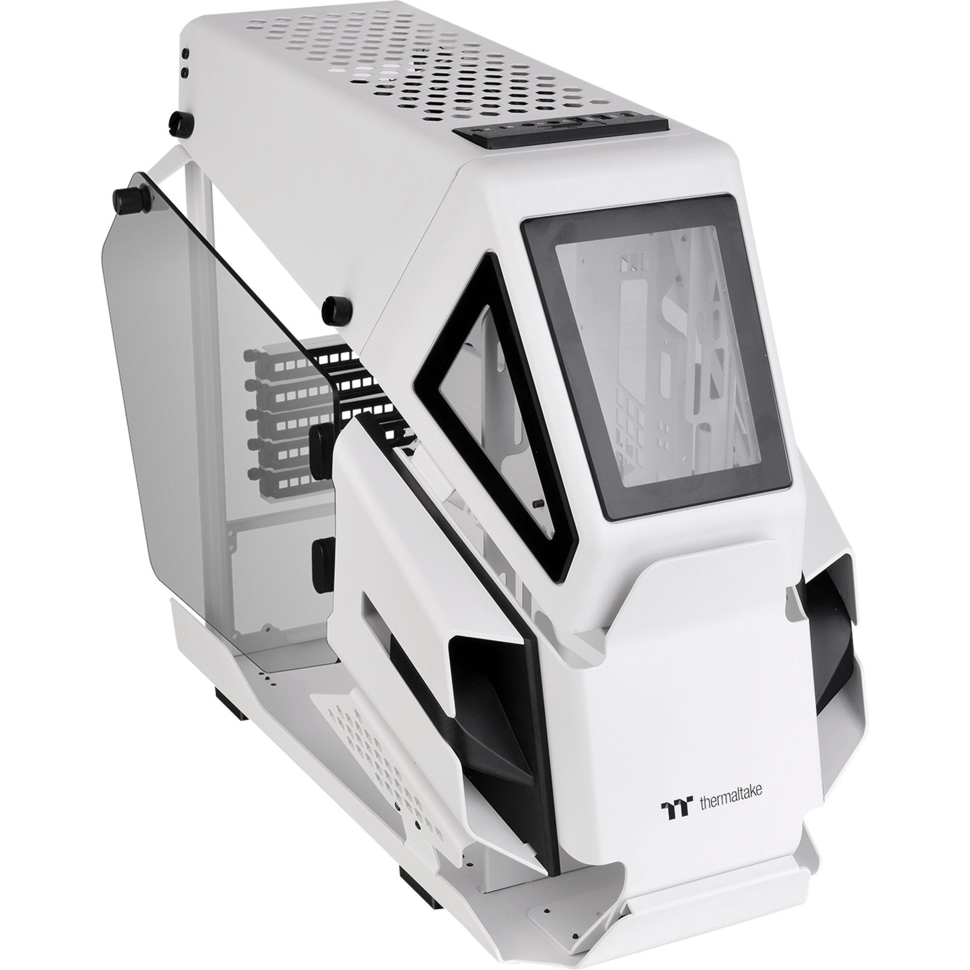 PC-Gehäuse Thermaltake AH T200 Snow, Tower-Gehäuse, (Tempered