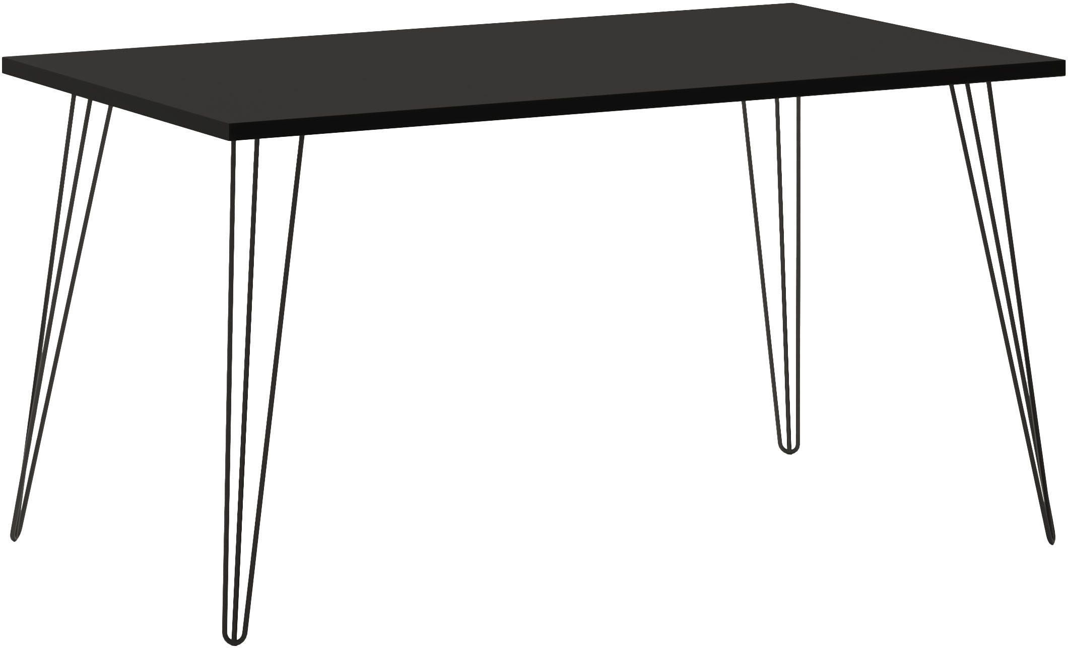 Schildmeyer Schreibtisch Hank, MADE IN GERMANY, Breite 140 cm, Metallfüße günstig online kaufen