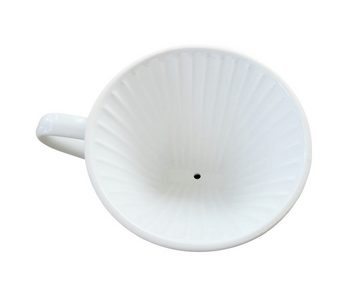 Provance Permanentfilter Kaffeefilter Keramikfilter Größe 4 für Filtertüten 1x4, Keramik
