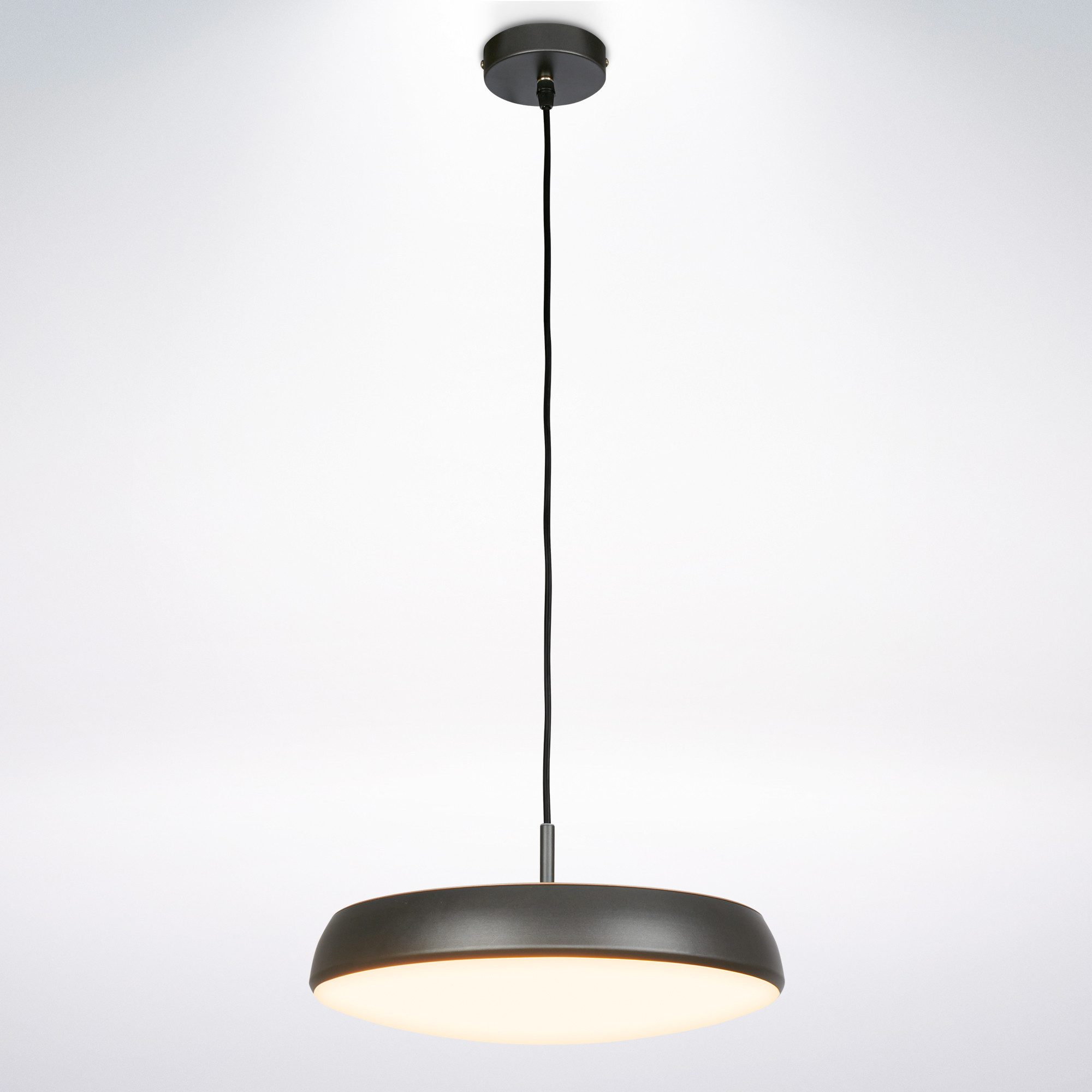 Briloner Leuchten LED Pendelleuchte Hängelampe Design Pendelleuchte 1-flammig Wohnzimmer Esszimmer, LED fest integriert, 3000K - Warmweiß, 35x120 cm, Esszimmer, Esstisch, Wohnzimmer, Schlafzimmer