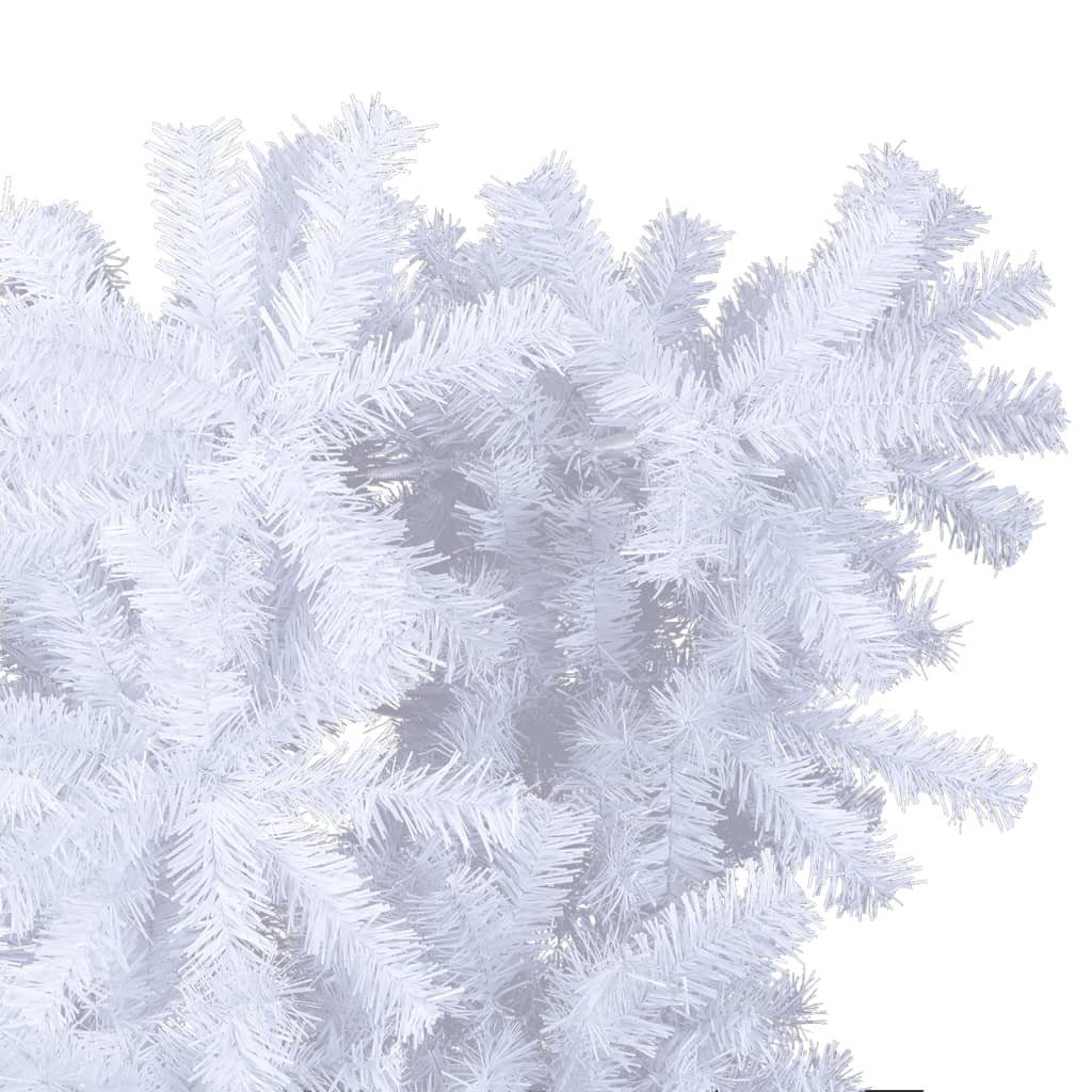 cm Weihnachtsbaum mit Weihnachtsbaum Künstlicher Weiß Umgekehrt vidaXL Ständer Künstlicher 120