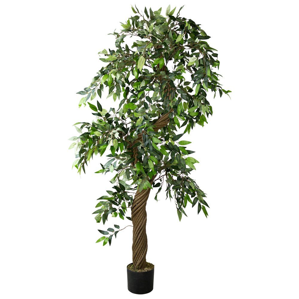 Kunstpflanze Eukalyptusbaum Eukalyptus Künstliche Pflanze Kunstbaum 165 cm Decovego, Decovego