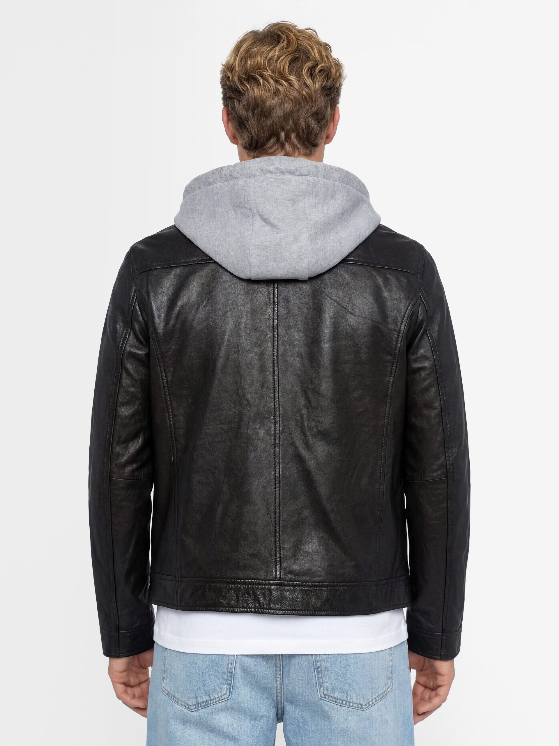 Finshley & Harding Lederjacke
