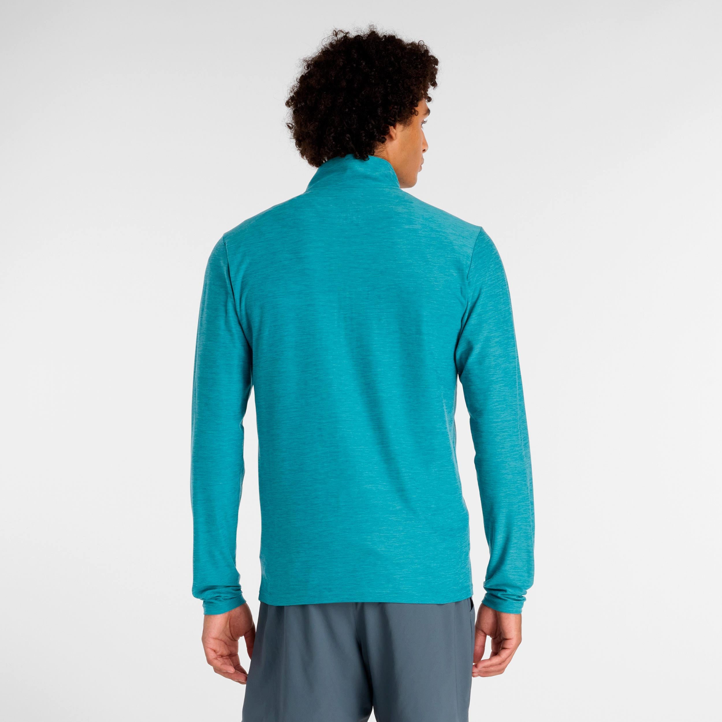 New Balance Longsleeve Space Dye 1/4 Zip