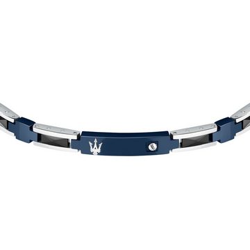 MASERATI Armband Bracelet BLUE TAG BLK CERAMIC Herren (1-tlg)