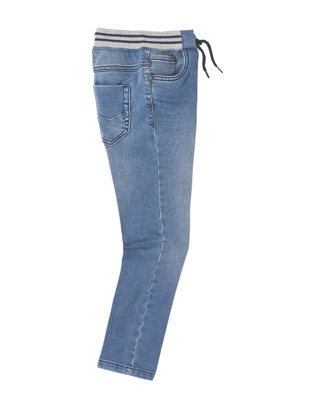 vertbaudet Bequeme Jeans Jungen Sweathose, Denim-Optik