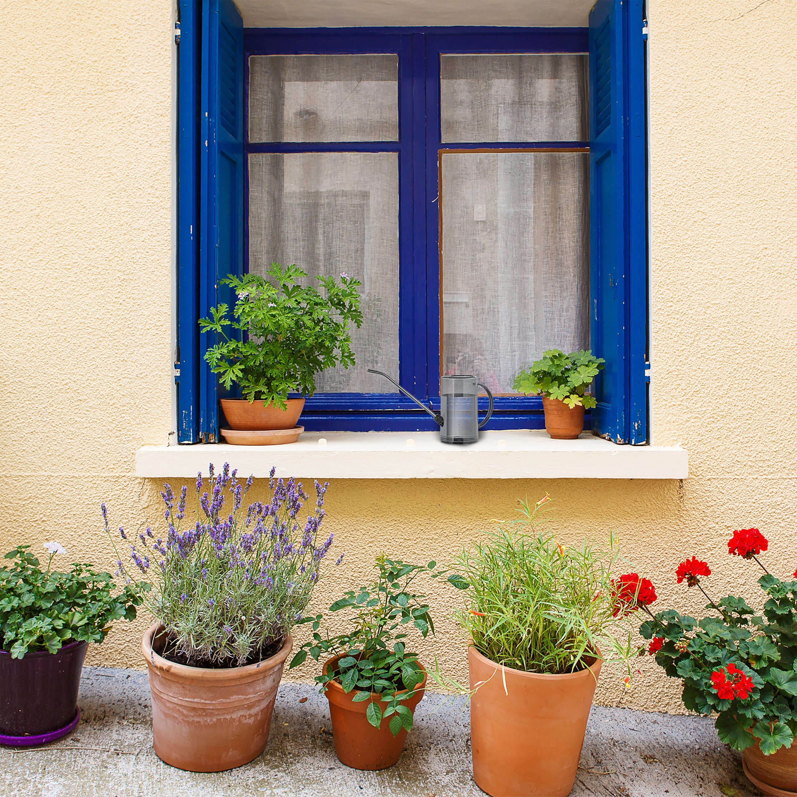 relaxdays Gießkanne Zimmerpflanzen 1 Lit (1-tlg)