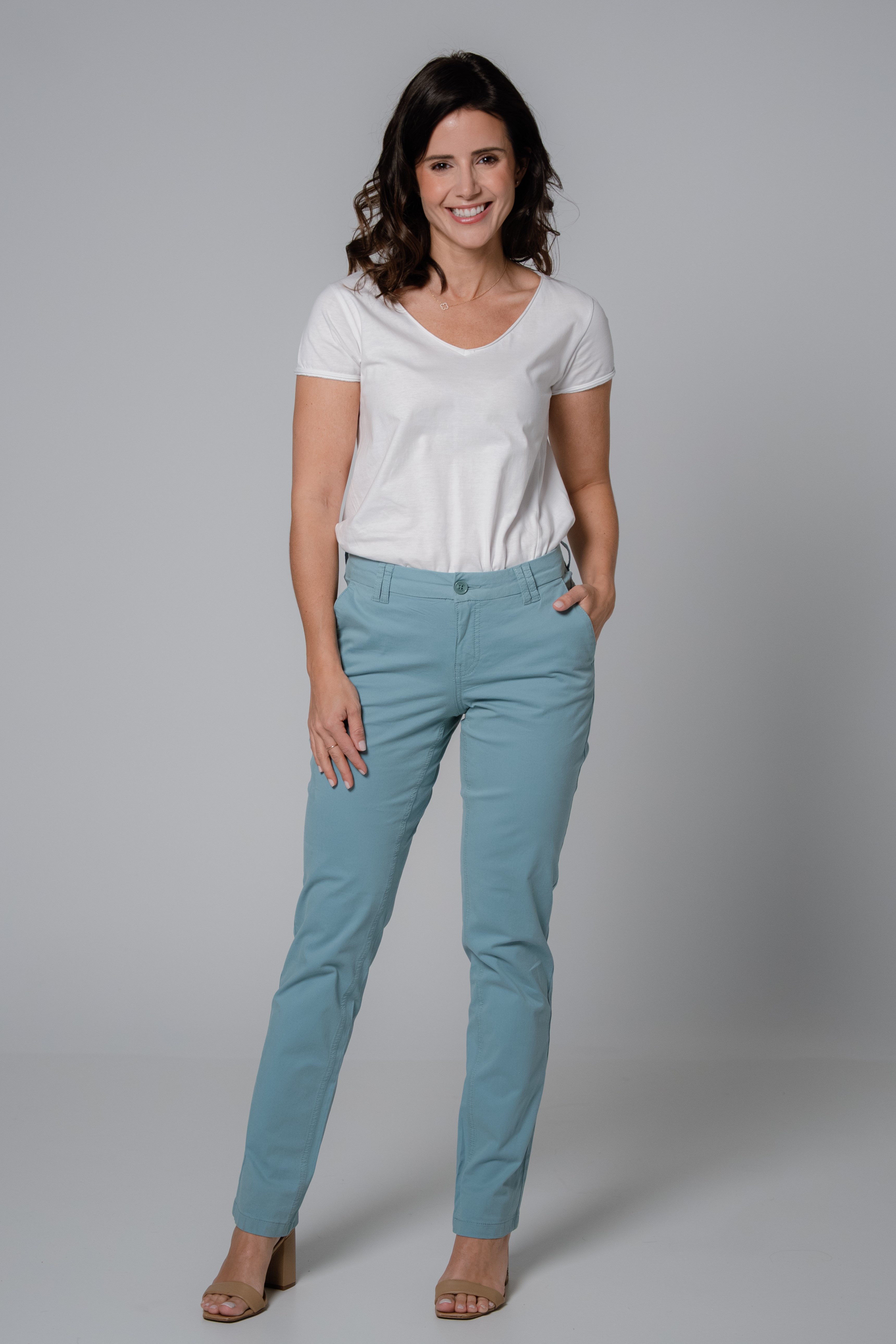 Feuervogl Chinohose fv-Lai:na, Casual Fit, Damen Chino Hose