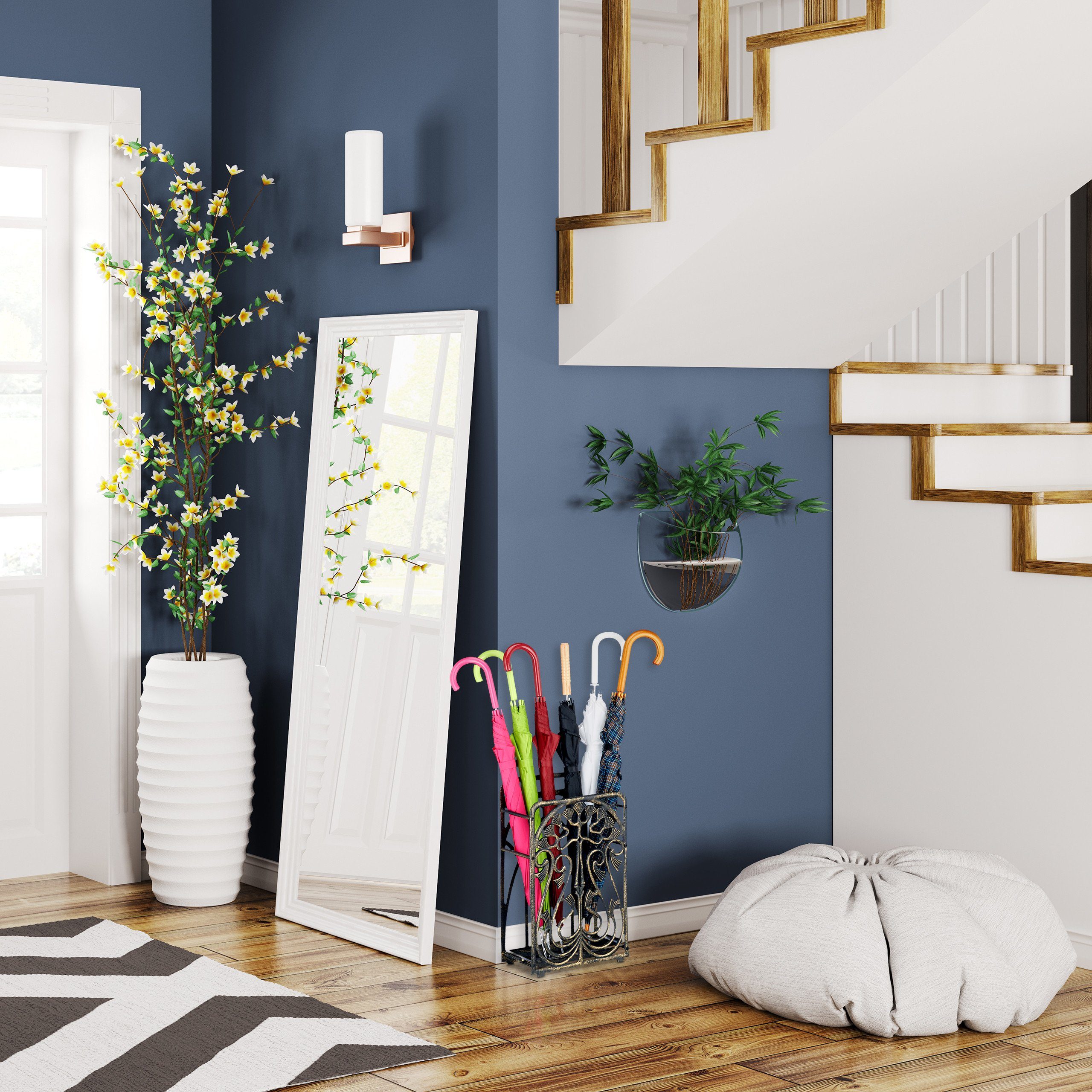 relaxdays Schirmständer rechteckig Vintage, Bronze günstig online kaufen