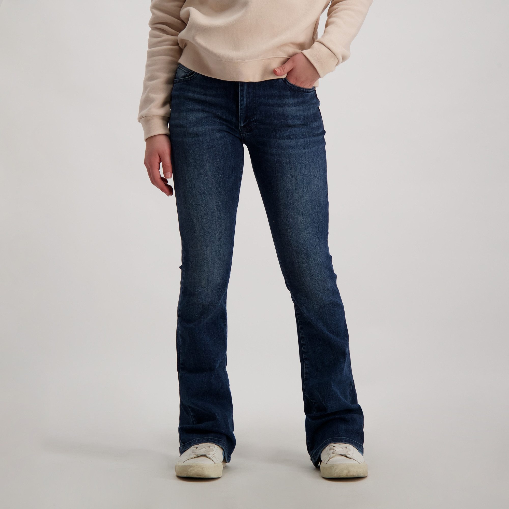 CARS JEANS Weite Jeans Jeans Veronique im 5-Pocket Stil