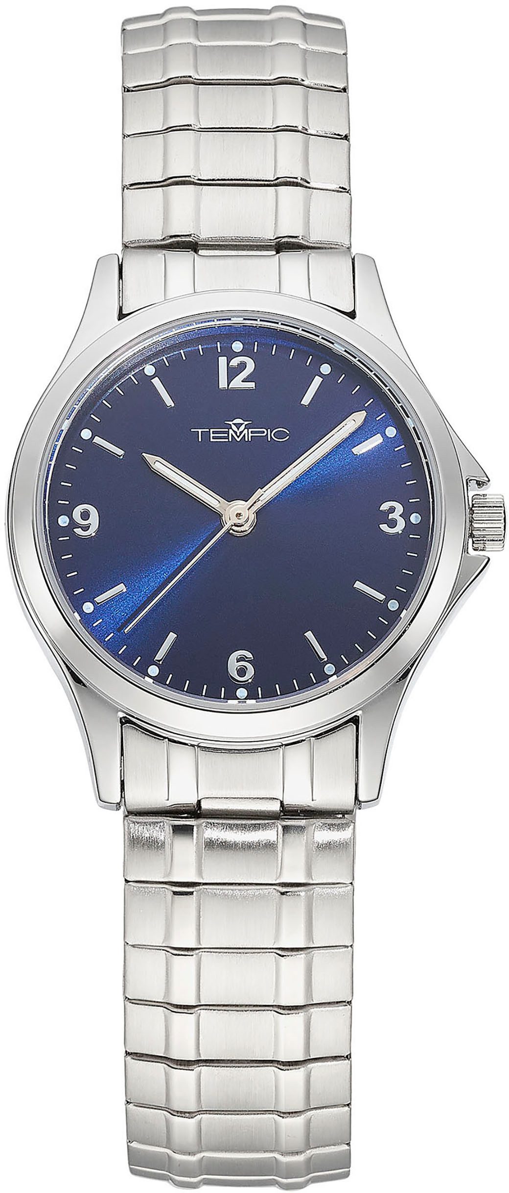 Tempic Quarzuhr, Armbanduhr, Damenuhr, analog, Flexband, Zugband günstig online kaufen