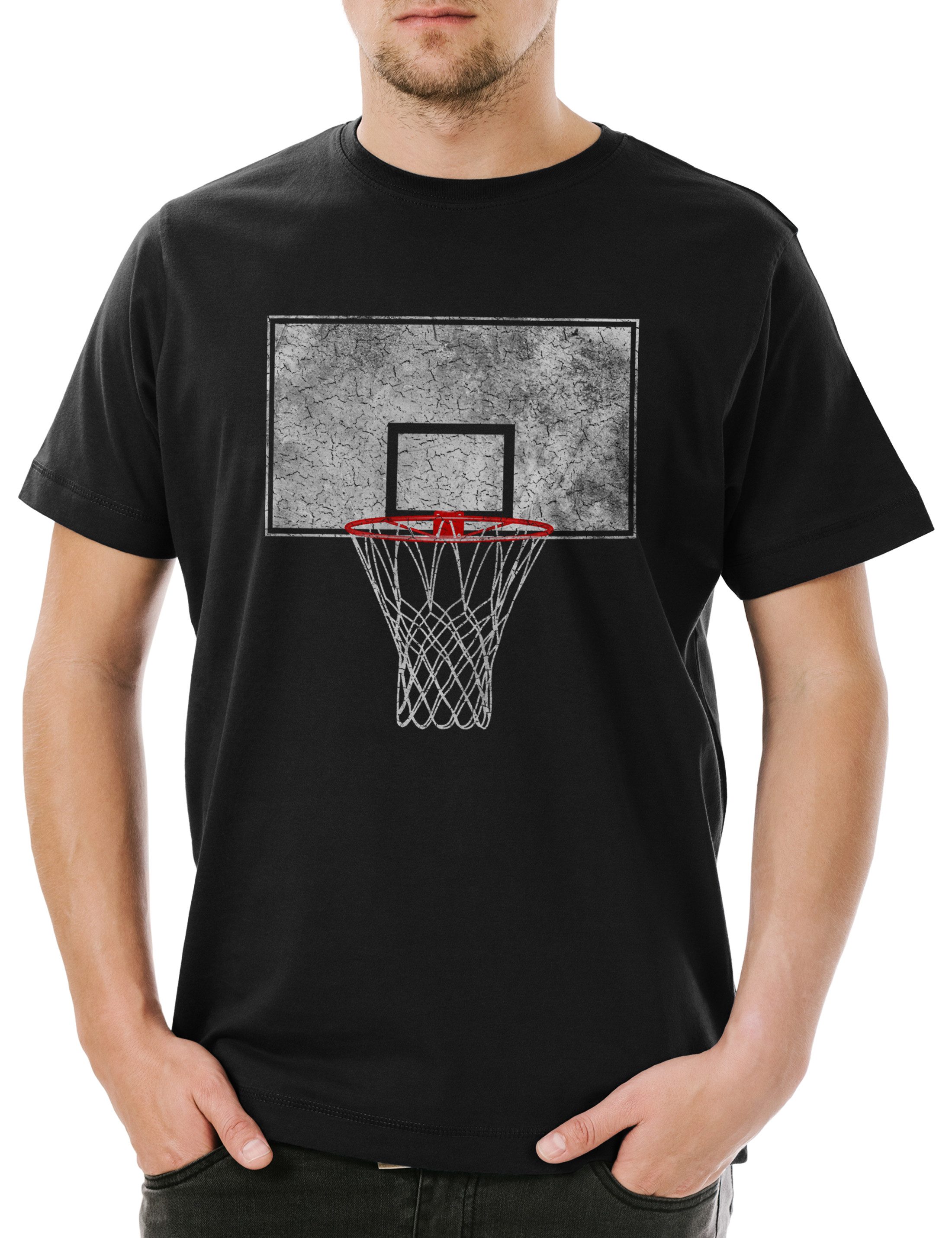 Urban Backwoods Print-Shirt Basketball Backboard Herren günstig online kaufen