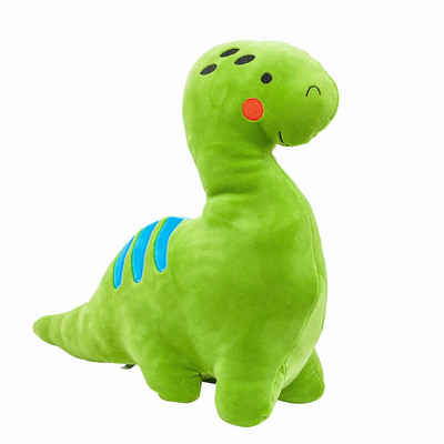 Teddys Rothenburg Kuscheltier Uni-Toys Kissen Dino 38 cm grün figürlich Kuscheltier