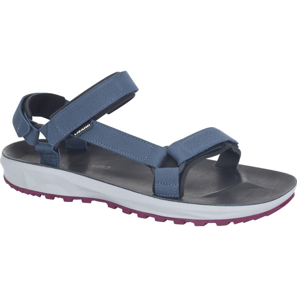 Lizard Sandal W's Super Hike Leather (xs) Outdoorsandale Bequeme und stabile Wandersandale mit vollnarbigem Leder, optimalem