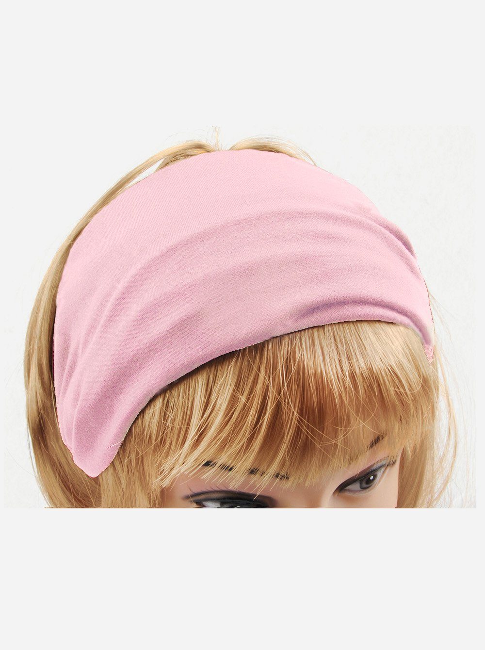 axy Haarband Damen Haarband Kopfband, Stirnband für Yoga und Sport Hairband Pink