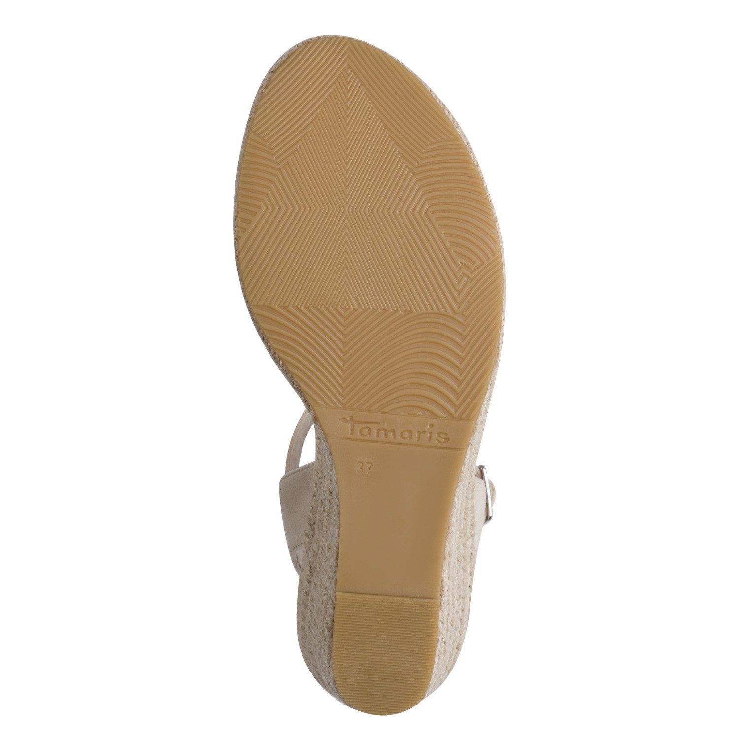 Tamaris Keilsandalette, Sommerschuh, Riemchensandale, mit verstellbarem Riemchen