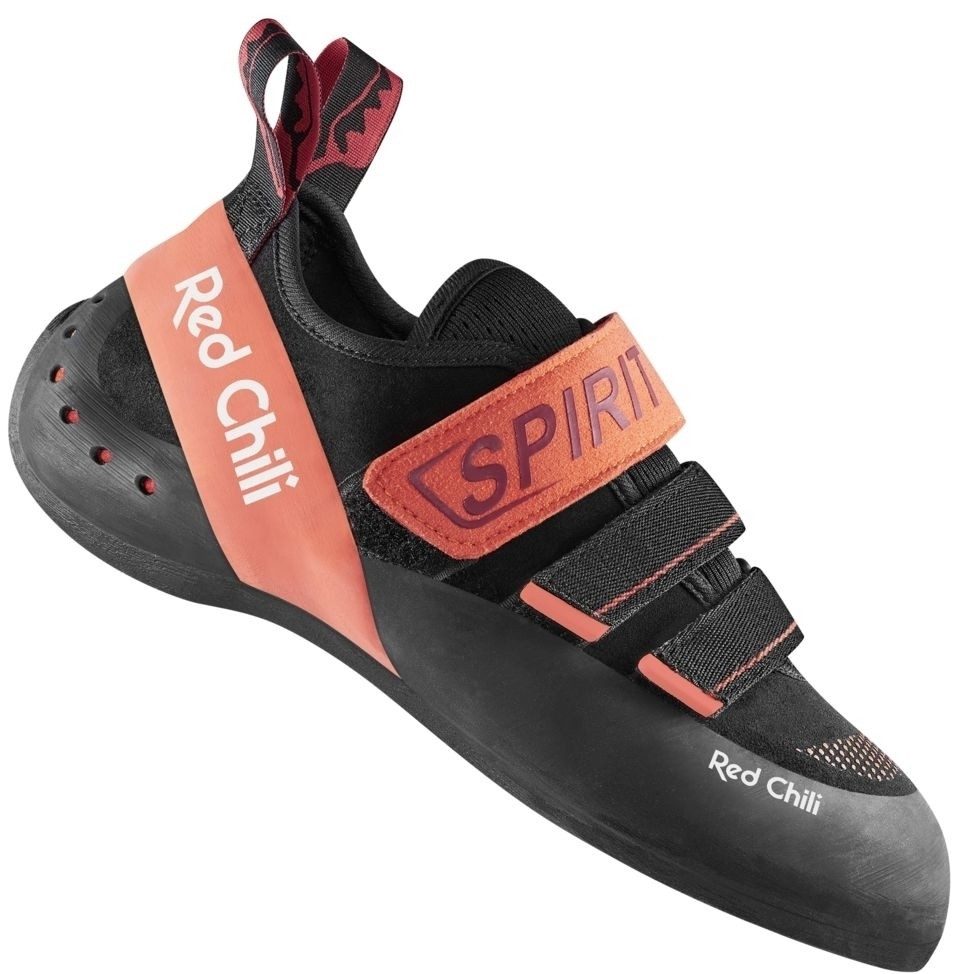 Red Chili Spirit IV Herren Kletterschuh schwarz/rot Kletterschuh