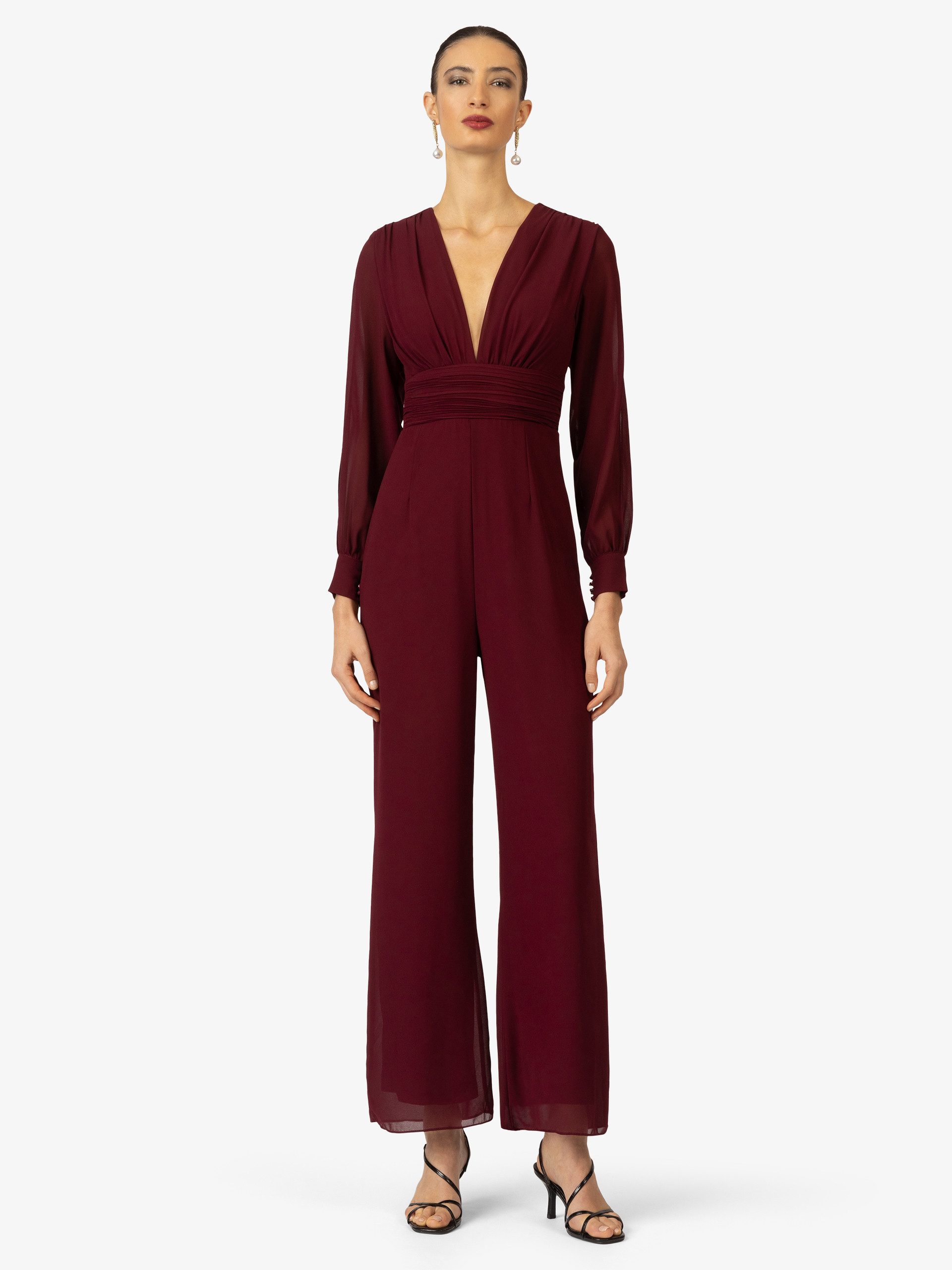 Kraimod Jumpsuit mit V-Ausschintt günstig online kaufen